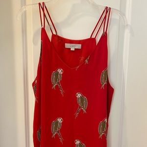 LOFT tropical halter